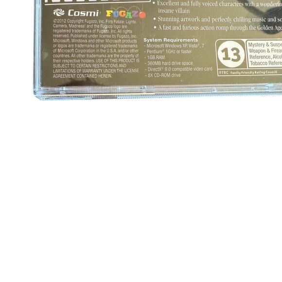 Film Fatale PC Game CD ROM 2012 - Picture 5 of 7